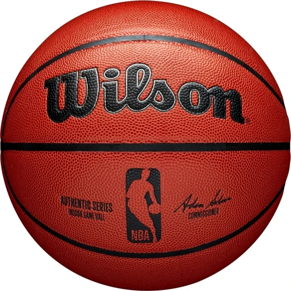 Баскетбольный мяч Wilson NBA AUTHENTIC INDOOR красный Размер 7 WTB7100XB07