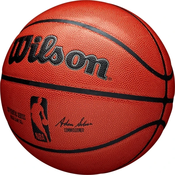 Баскетбольный мяч Wilson NBA AUTHENTIC INDOOR красный Размер 7 WTB7100XB07