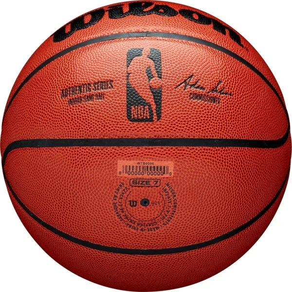 Баскетбольный мяч Wilson NBA AUTHENTIC INDOOR красный Размер 7 WTB7100XB07