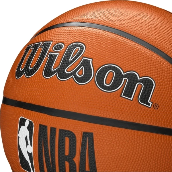 Баскетбольный мяч Wilson NBA DRV PLUS коричневый Размер 5 WTB9200XB05