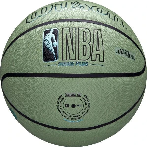 Баскетбольный мяч Wilson NBA FORGE PLUS ECO светло-зеленый Размер 7 WZ2010902XB7