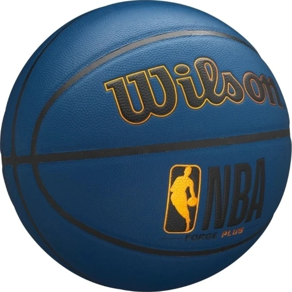 Баскетбольний м'яч Wilson NBA FORGE PLUS темно-синій Розмір 7 WTB8102XB07