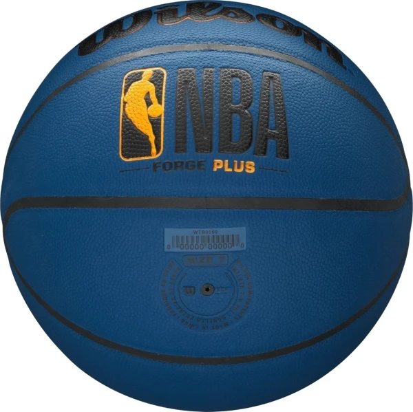 Баскетбольний м'яч Wilson NBA FORGE PLUS темно-синій Розмір 7 WTB8102XB07