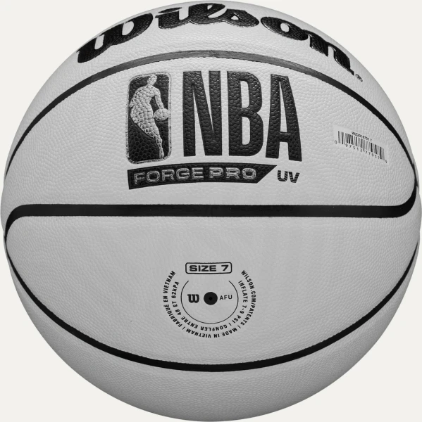 Баскетбольний м'яч Wilson NBA FORGE PRO UV сіро-світло-зелений Розмір 7 WZ2016701XB7