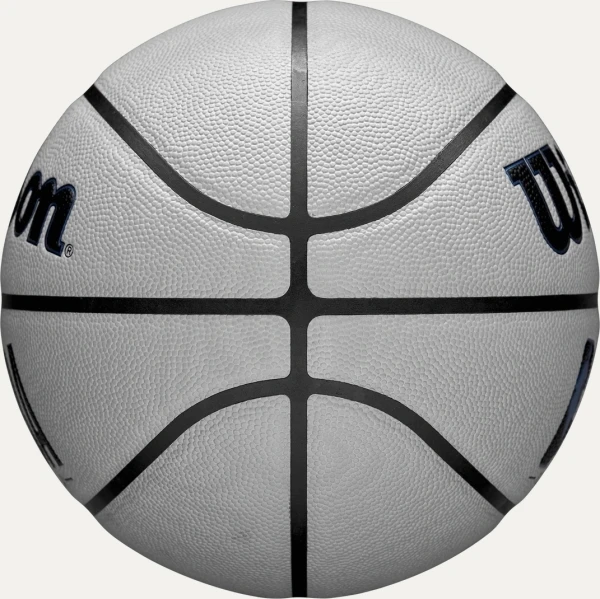 Баскетбольный мяч Wilson NBA FORGE PRO UV серо-синий Размер 7 WZ2010801XB7