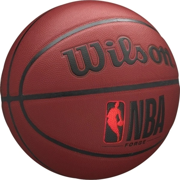 Баскетбольний м'яч Wilson NBA FORGE бордовий Розмір 7 WTB8201XB7