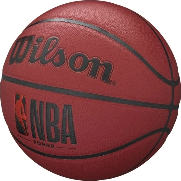 Баскетбольний м'яч Wilson NBA FORGE бордовий Розмір 7 WTB8201XB7