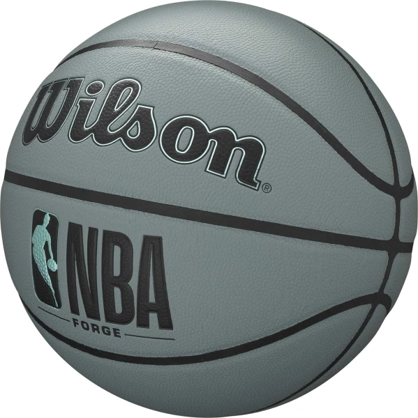 Баскетбольний м'яч Wilson NBA FORGE сірий Розмір 5 WTB8203XB05