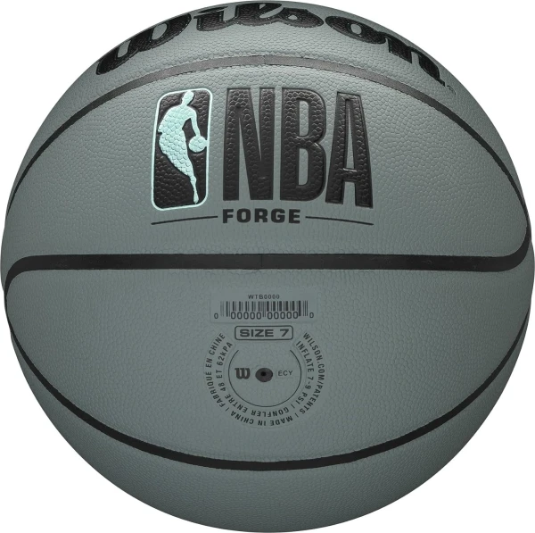 Баскетбольний м'яч Wilson NBA FORGE сірий Розмір 7 WTB8203XB07
