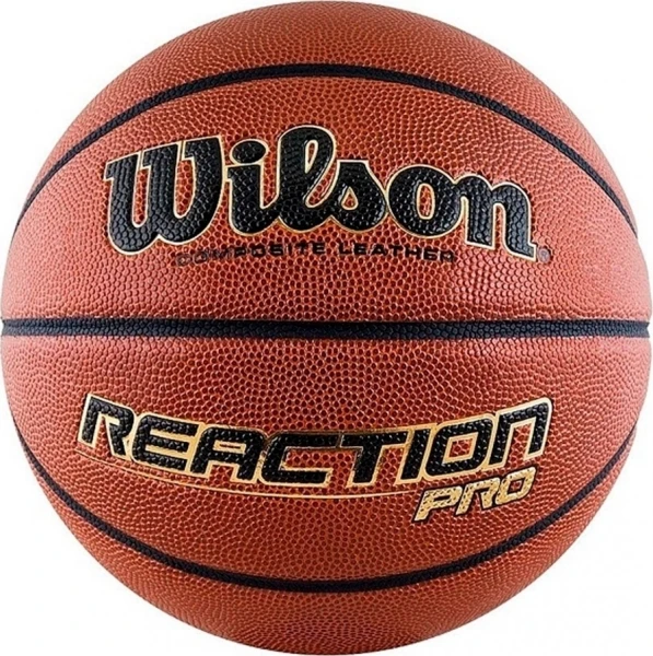Баскетбольний м'яч Wilson REACTION PRO 295 коричневий Розмір 7 WTB10137XB07