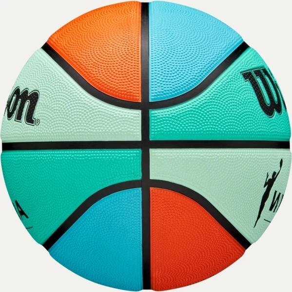 Баскетбольний м'яч Wilson WNBA DRV BRIGHT різнокольоровий Розмір 6 WZ3016801XB6