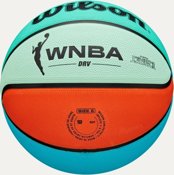 Баскетбольний м'яч Wilson WNBA DRV BRIGHT різнокольоровий Розмір 6 WZ3016801XB6