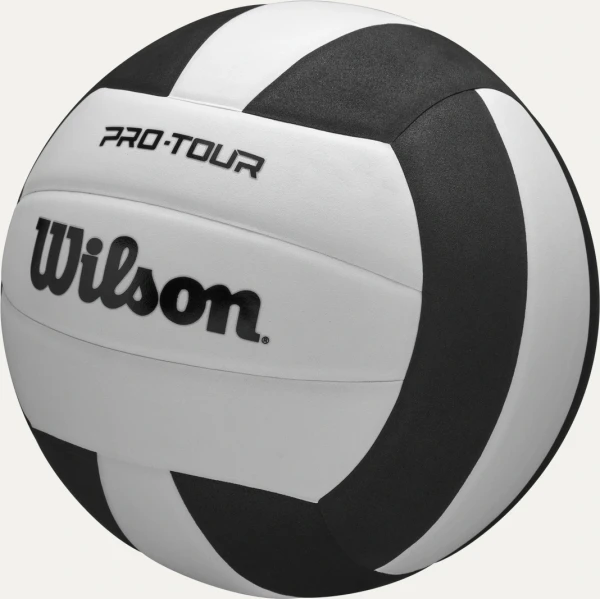 Волейбольний м'яч Wilson PRO TOUR VB біло-чорний Розмір 5 WV2000505XBOF