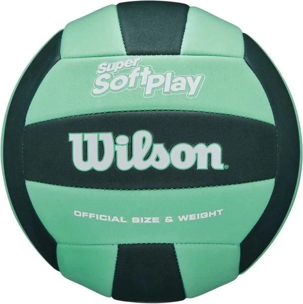 Волейбольний м'яч Wilson SUPER SOFT PLAY зелено-темно-зелений Розмір 5 WV4006003XBOF