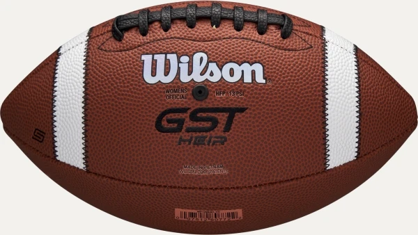 Мяч для американского футбола Wilson GST SPEEDSKIN HEIR WOMEN'S OFFICIAL YH коричневый Размер 8 WF1006401XBYH