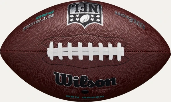 Мяч для американского футбола Wilson NFL STRIDE PRO ECO OF темно-коричневый Размер 9 WF3007101XBOF