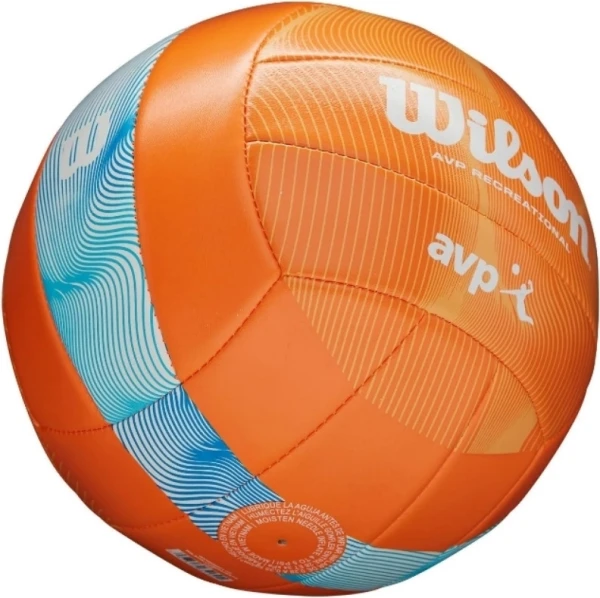 Мяч для пляжного волейбола Wilson AVP MOVEMENT VB оранжево-голубой Размер 5 WV4006801XBOF