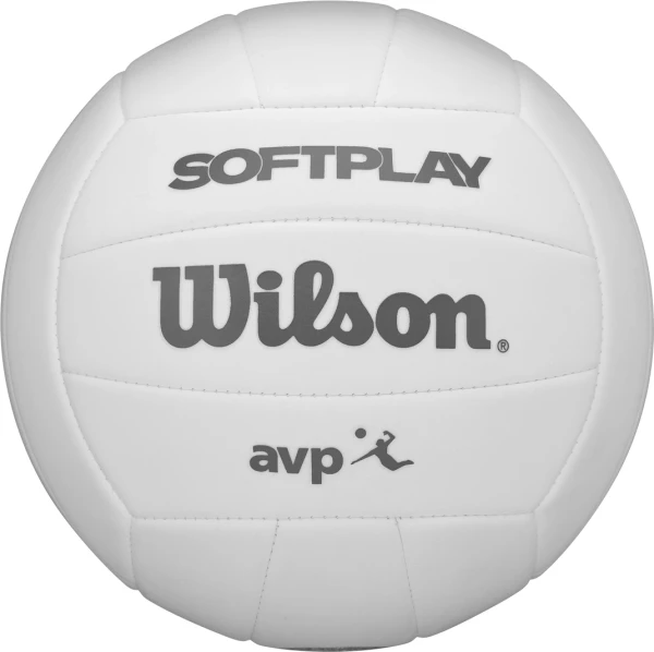 М'яч для пляжного волейболу Wilson AVP SOFT PLAY VB білий Розмір 5 WV4007201XBOF