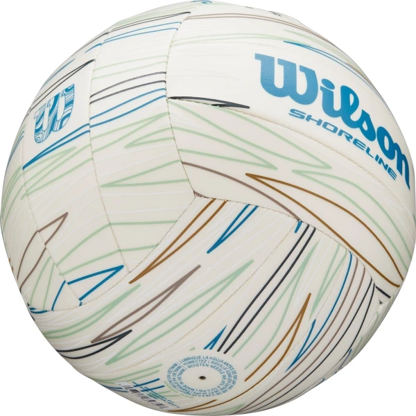 Мяч для пляжного волейбола Wilson SHORELINE ECO VB белый Размер 5 WV4007001XBOF