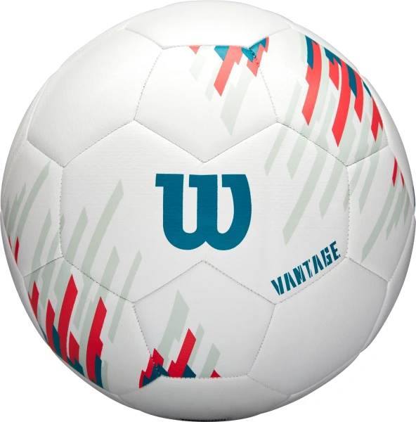 Футбольний м'яч Wilson NCAA VANTAGE SB біло-темно-бірюзово-червоний Розмір 5 WS3004001XB05
