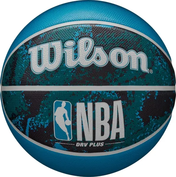 Баскетбольний м'яч Wilson NBA DRV PLUS VIBE блакитно-бірюзово-чорний Розмір 5 WZ3012602XB5