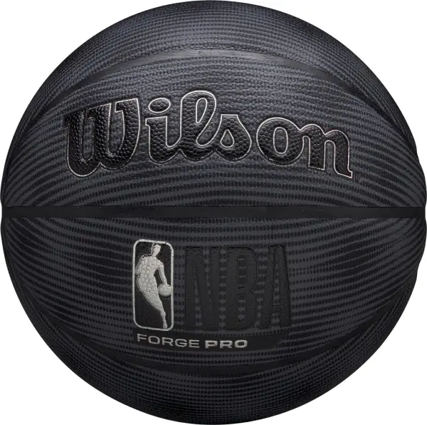 Баскетбольний м'яч Wilson NBA FORGE PRO MIDNIGHT чорно-темно-сірий Розмір 7 WZ2015101XB7