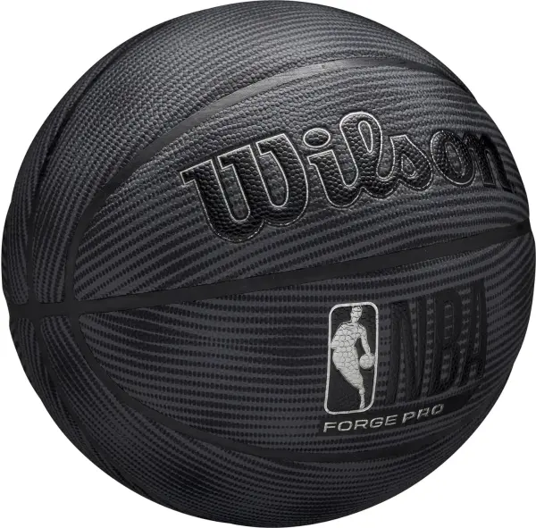 Баскетбольний м'яч Wilson NBA FORGE PRO MIDNIGHT чорно-темно-сірий Розмір 7 WZ2015101XB7