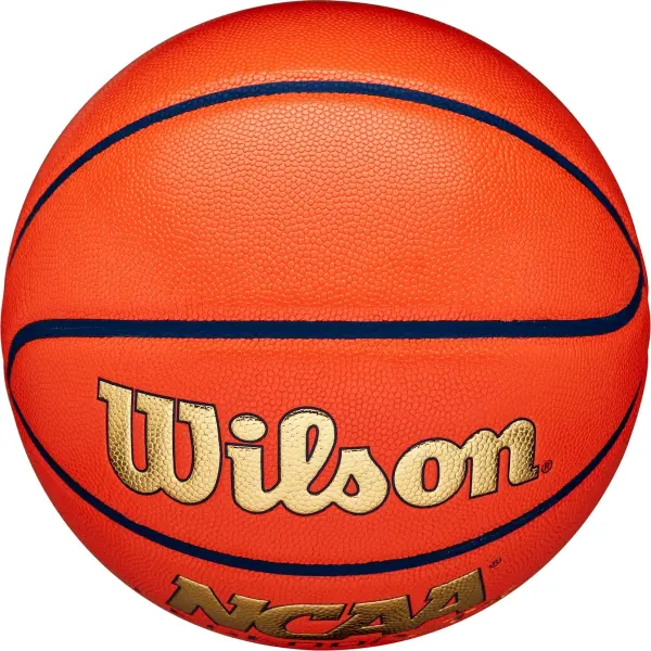 Баскетбольний м'яч Wilson NCAA LEGEND VTX оранжево-золотий Розмір 7 WZ2007401XB7