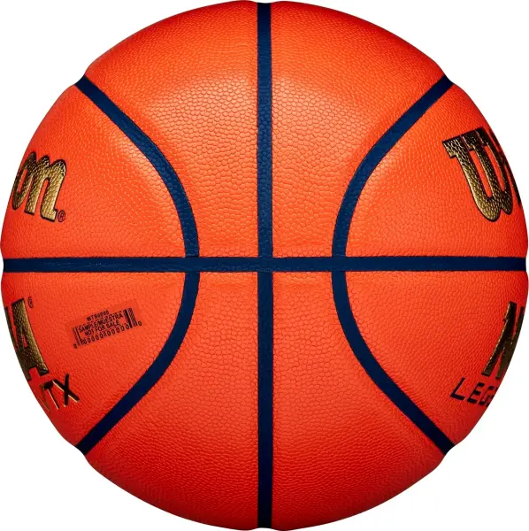 Баскетбольний м'яч Wilson NCAA LEGEND VTX оранжево-золотий Розмір 7 WZ2007401XB7