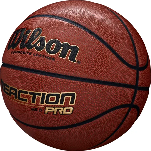Баскетбольный мяч Wilson REACTION PRO 285 коричневый Размер 6 WTB10138XB06