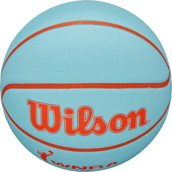 Баскетбольный мяч Wilson WNBA DRV голубо-оранжевый Размер 6 WTB4809XB06