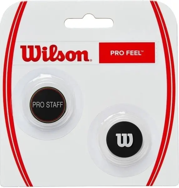 Віброгасники для ракеток Wilson PRO FEEL PRO STAFF DAMPENER чорні (2 штуки) WR8407101001