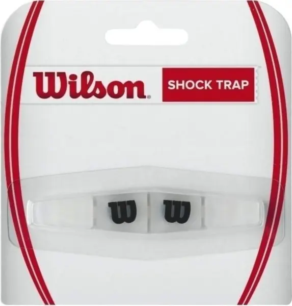 Віброгасник для ракеток Wilson SHOCK TRAP біло-чорний WRZ537000