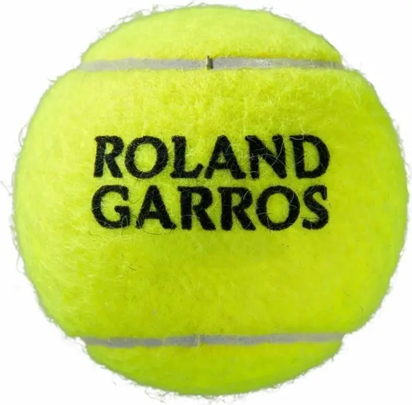 Набор мячей для тенниса Wilson ROLAND GARROS CLAY COURT 3 желтый (3 штуки) WRT125000