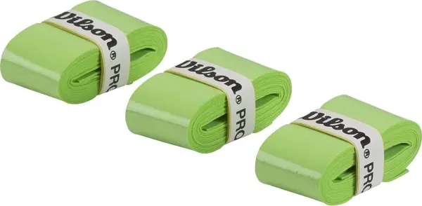 Обмотка для ракеток Wilson PRO OVERGRIP BLADE зелена (3 штуки) WRZ470810