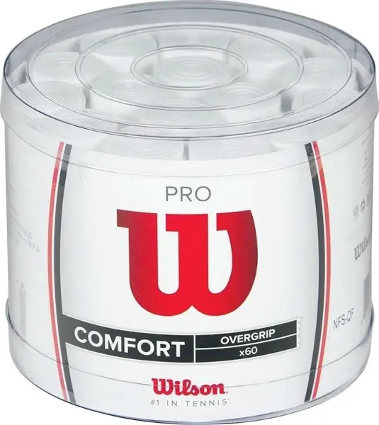 Обмотка для ракеток Wilson PRO OVERGRIP біла (поштучно) WRZ4778/wrz4024