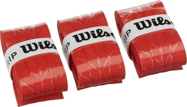 Обмотка для ракеток Wilson PROFILE OVERGRIP червона (3 штуки) WRZ4025RD
