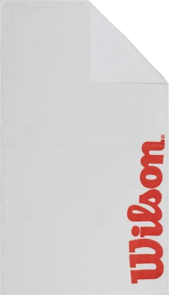 Рушник Wilson SPORT TOWEL біло-червоний WRZ540100