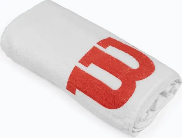 Рушник Wilson SPORT TOWEL біло-червоний WRZ540100