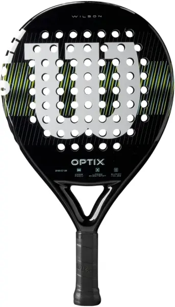Ракетка для падл-тенісу Wilson OPTIX V1 GRIP2 чорна WR181611U2