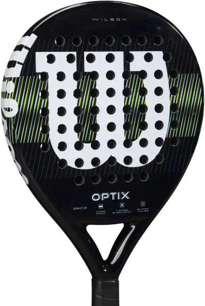 Ракетка для падл-тенісу Wilson OPTIX V1 GRIP2 чорна WR181611U2