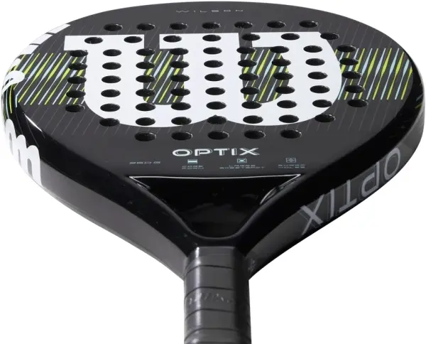 Ракетка для падл-тенісу Wilson OPTIX V1 GRIP2 чорна WR181611U2
