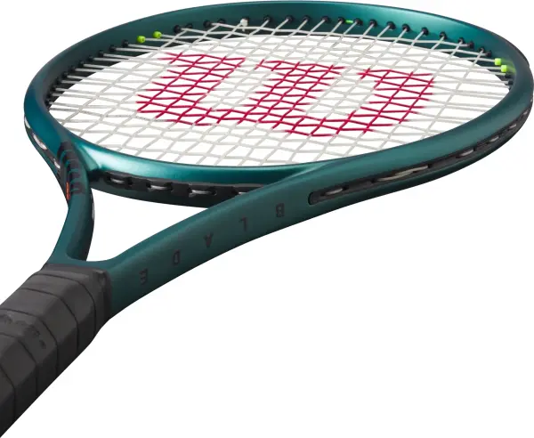Ракетка для тенниса Wilson BLADE 100 V9 темно-зелено-черная WR151511