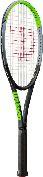 Ракетка для тенісу Wilson BLADE 98 16X19 V7 чорно-сіро-салатова WR013610