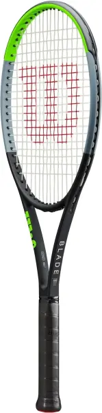 Ракетка для тенісу Wilson BLADE 98 16X19 V7 чорно-сіро-салатова WR013610