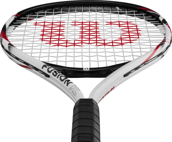 Ракетка для тенниса Wilson FUSION XL бело-черная WR147910