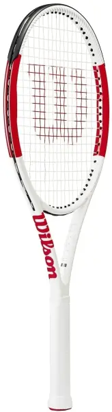 Ракетка для тенісу Wilson SIX.ONE LITE 102 біло-червоно-чорна WRT73660