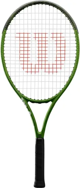 Ракетка для тенісу дитяча Wilson BLADE FEEL COMP JR 25 зелено-чорна WR125310