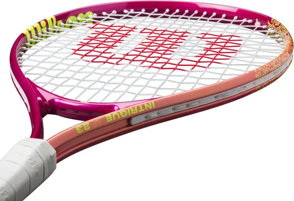 Ракетка для тенісу дитяча Wilson INTRIGUE JR 23 рожево-персиково-жовта WR180410