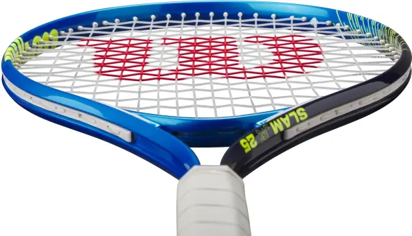 Ракетка для тенниса детская Wilson SLAM JR 25 сине-черно-желтая WR171810